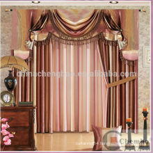 Abstract style blackout restaurant curtains